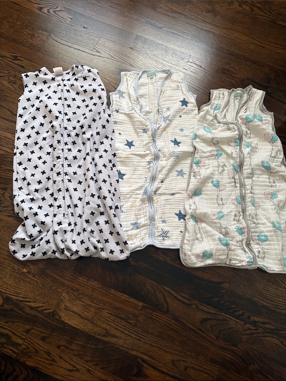 Set of 3 XL Baby Sleepsacks - Halo and Mollis&Co